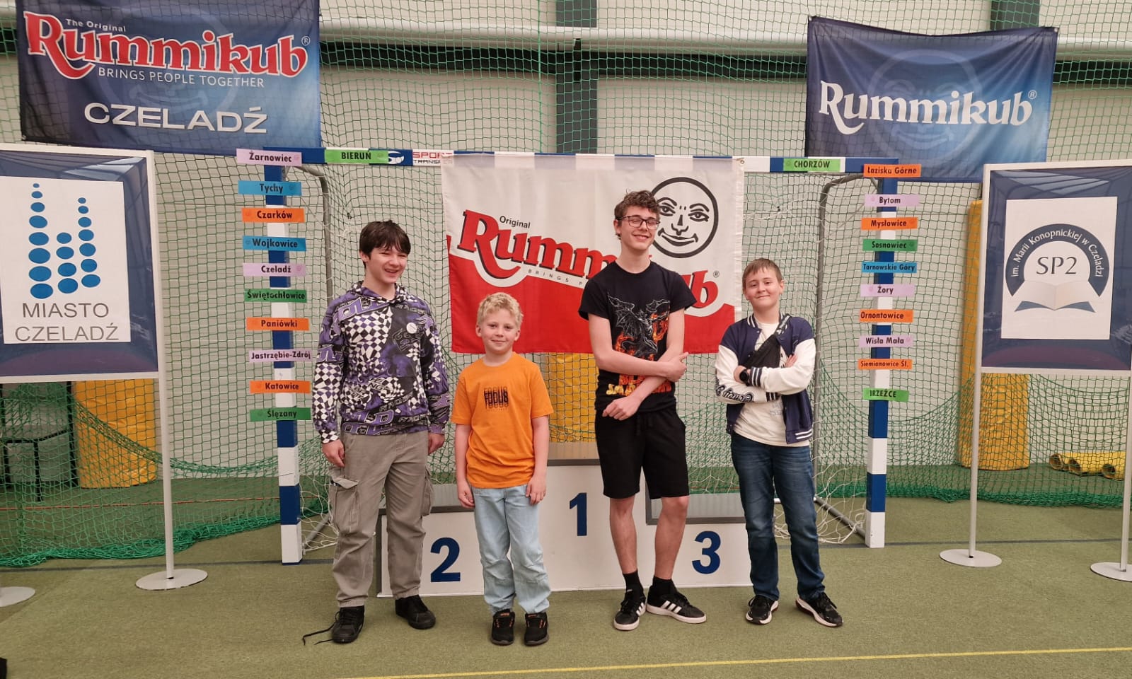 ŚLĄSKIE MISTRZOSTWA  SZKÓŁ W RUMMIKUBA