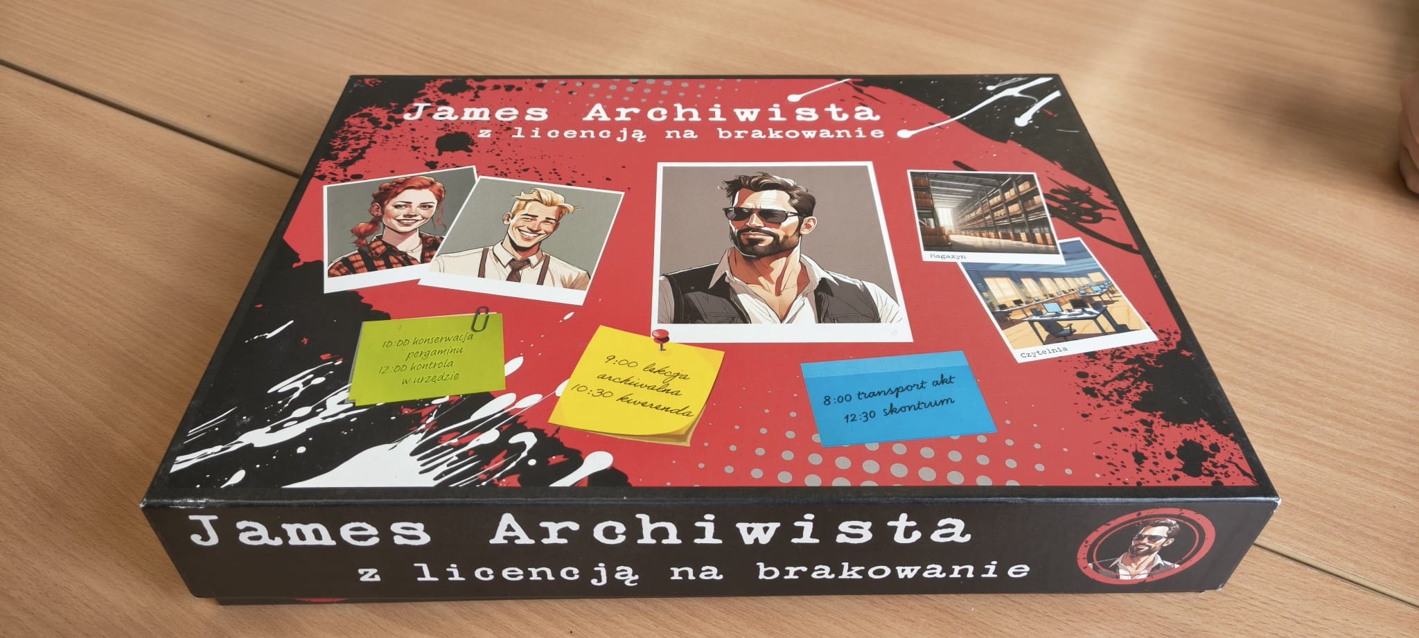 James Archiwista z licencją na brakowanie