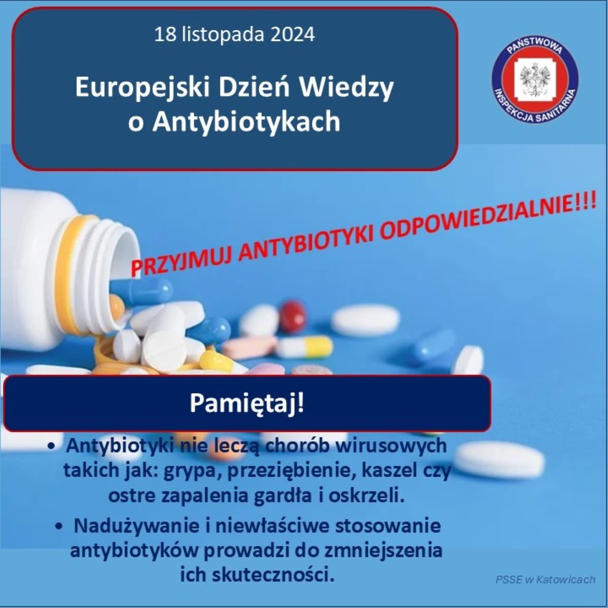 Europejski Dzień Wiedzy o Antybiotykach