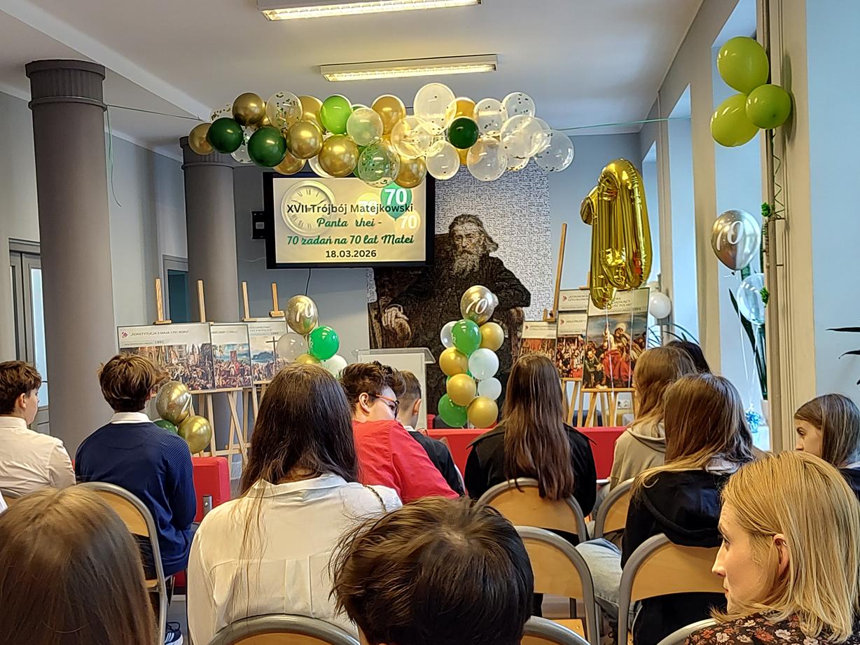 III miejsce w Trójboju Matejowskim – „Panta rhei – 70 zadań na 70 lat Matei”