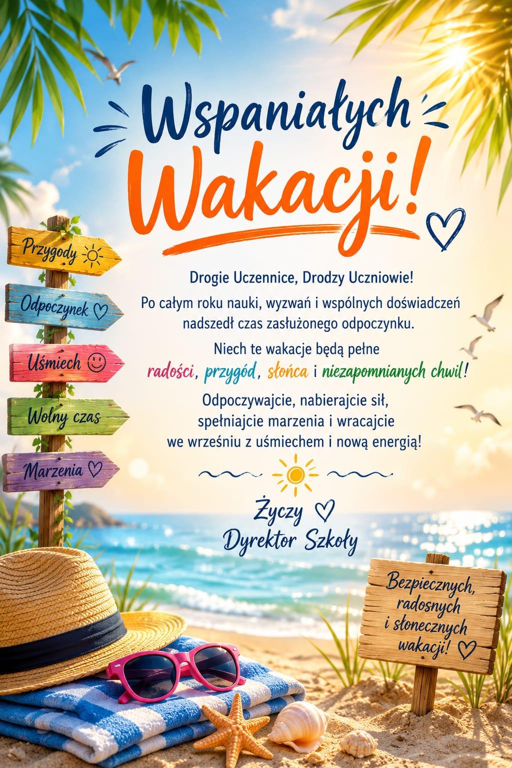 WAKACJE :)
